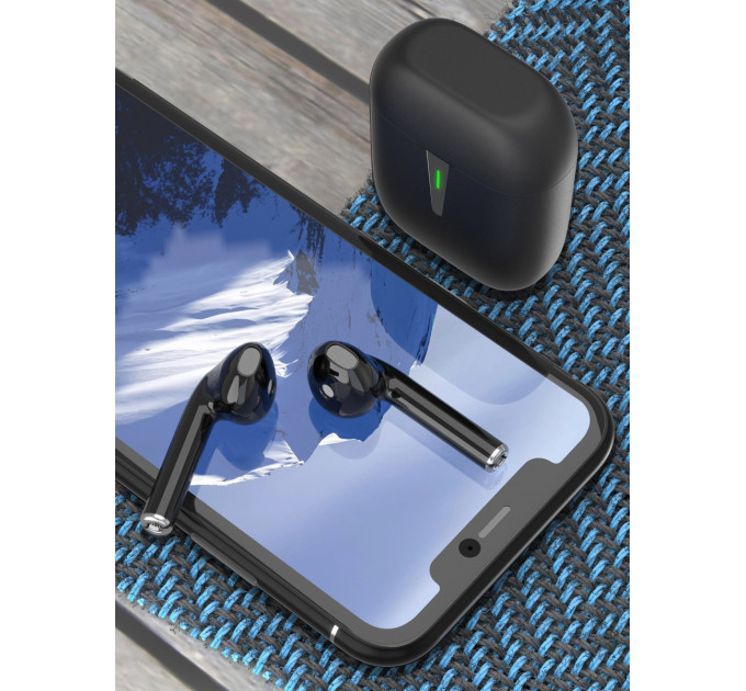 Bluetooth-гарнитура SkyDolphin TWS SL22 Black (BTE-000178)