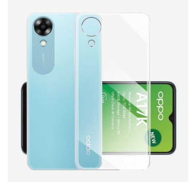 Чохол до мобільного телефона BeCover Oppo A17k 4G Transparancy (709301)