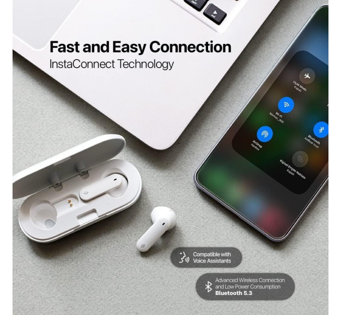 Bluetooth-гарнитура Ttec AirBeat Icon White (2KM143IB)