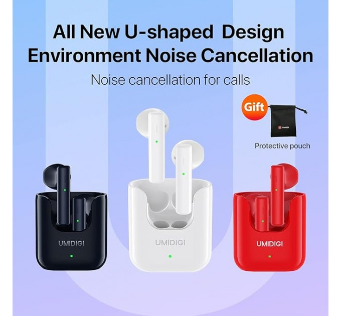 Bluetooth-гарнитура Umidigi AirBuds U Red_