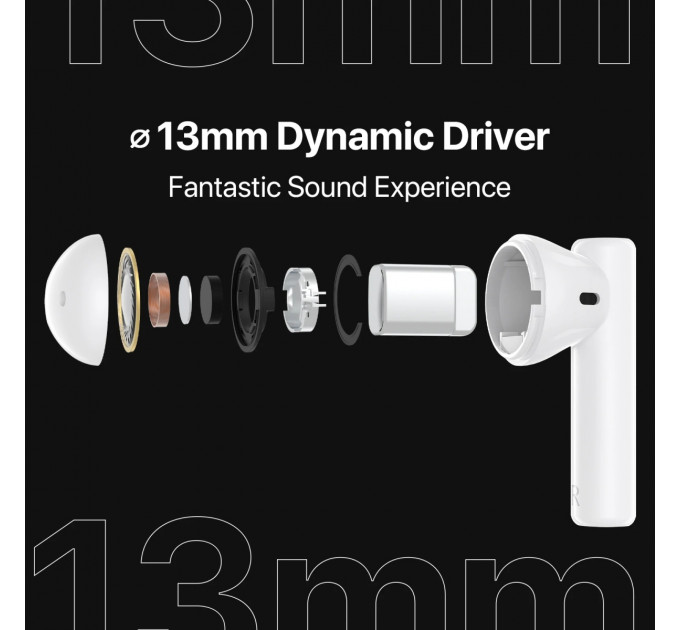 Bluetooth-гарнитура Umidigi AirBuds U White_