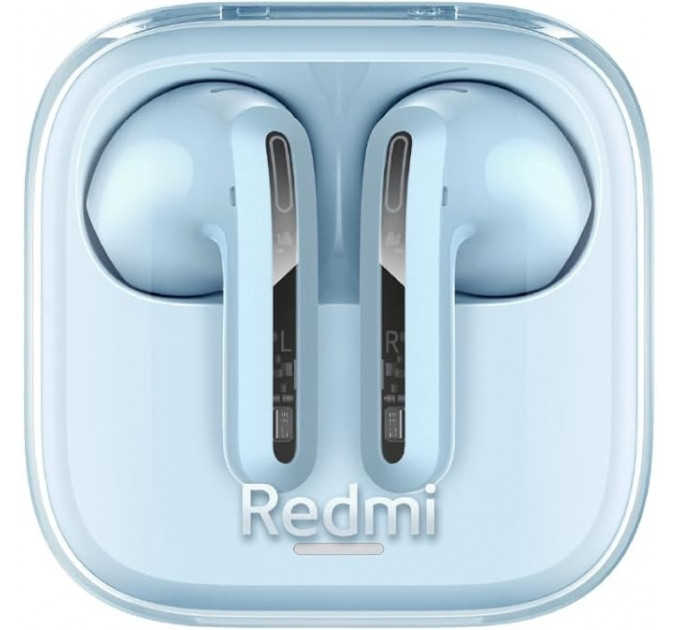 Bluetooth-гарнитура Xiaomi Redmi Buds 6 Active Transparent Blue (BHR8394GL)_EU
