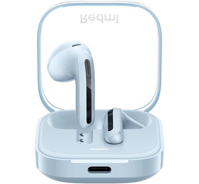 Bluetooth-гарнитура Xiaomi Redmi Buds 6 Active Transparent Blue (BHR8394GL)_EU