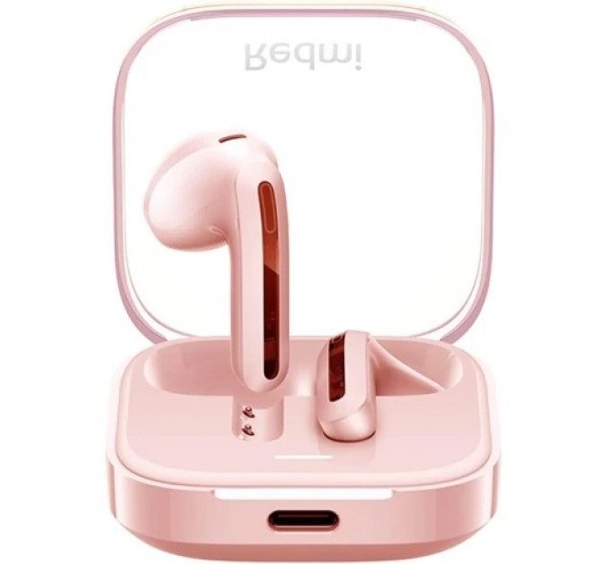 Bluetooth-гарнітура Xiaomi Redmi Buds 6 Active Transparent Pink (BHR8395GL)