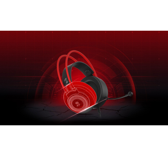 Гарнітура A4Tech Bloody G200 Black/Red