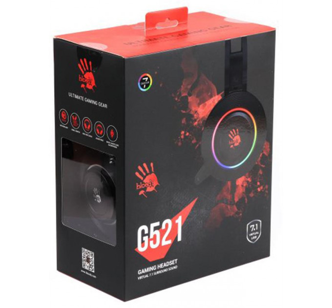Гарнітура A4Tech Bloody G521 Black