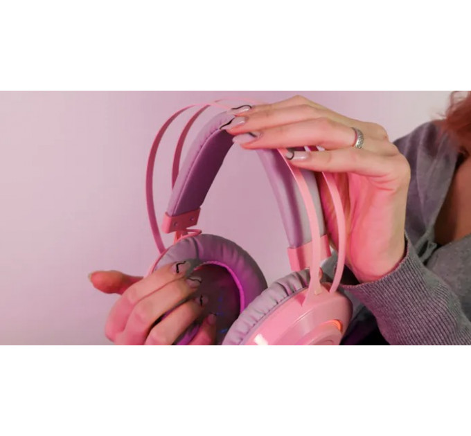 Гарнитура A4Tech Bloody G521 Pink