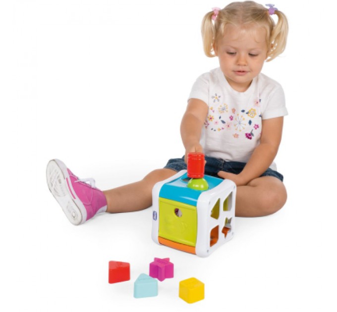 Chicco Розвиваюча іграшка Chicco сортер 2 в 1 Куб (09686.10)