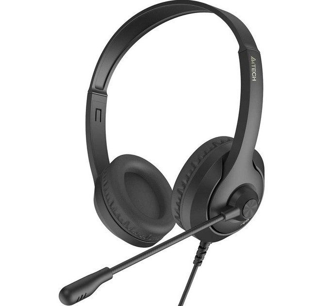 Гарнитура A4Tech FH100U Stone Black