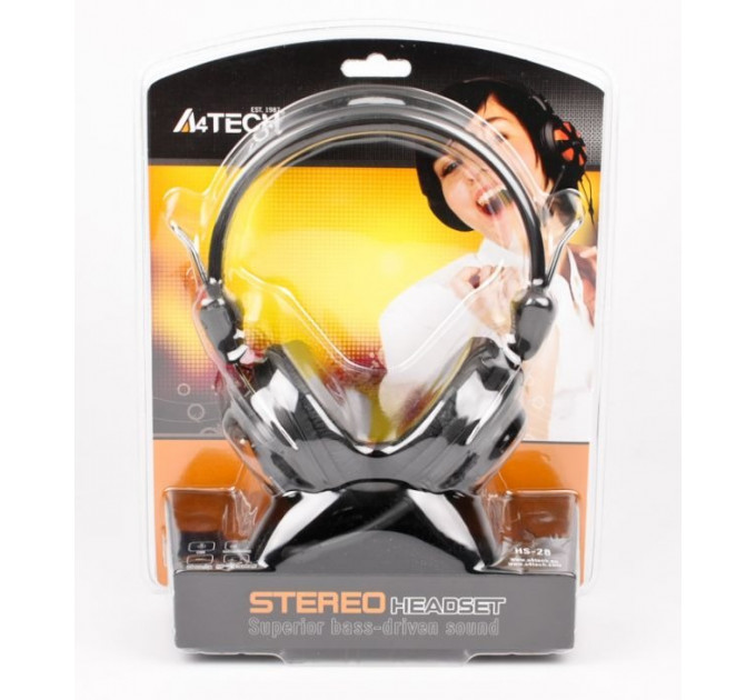 Гарнiтура A4Tech HS-28-1 Black