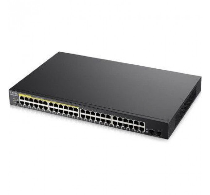 Комутатор мережевий ZyXel GS1900-48HP (GS1900-48HPV2-EU0101F)