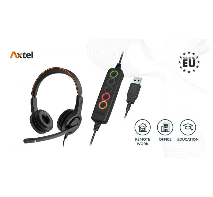 Гарнитура Axtel Voice UC 40 duo NC (AXH-V40UCD)