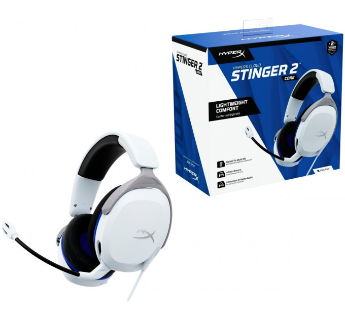 Гарнитура HyperX Cloud Stinger 2 для PS5/PS4 White (75X29AA)