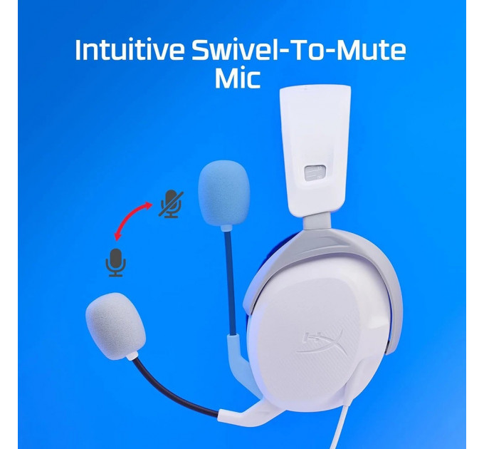 Гарнитура HyperX Cloud Stinger 2 для PS5/PS4 White (75X29AA)