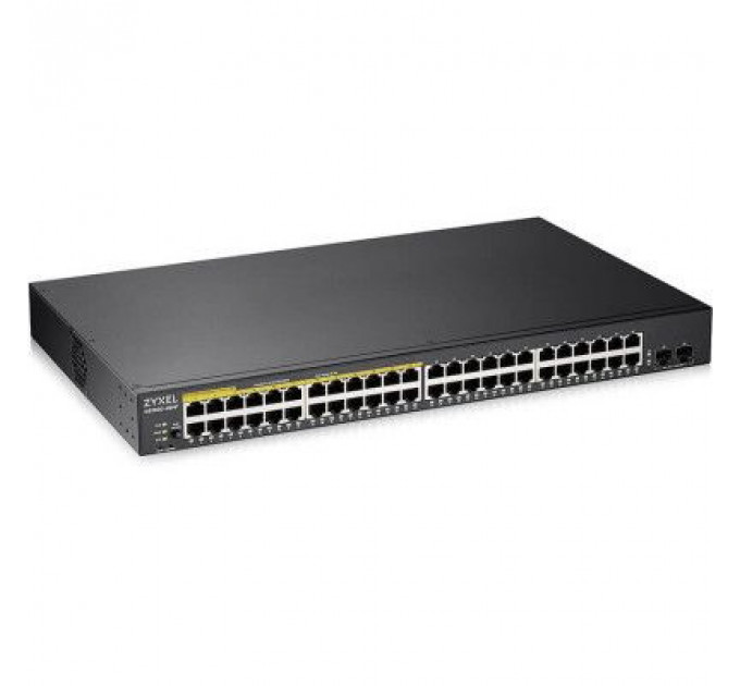 Комутатор мережевий ZyXel GS1900-48HP (GS1900-48HPV2-EU0101F)