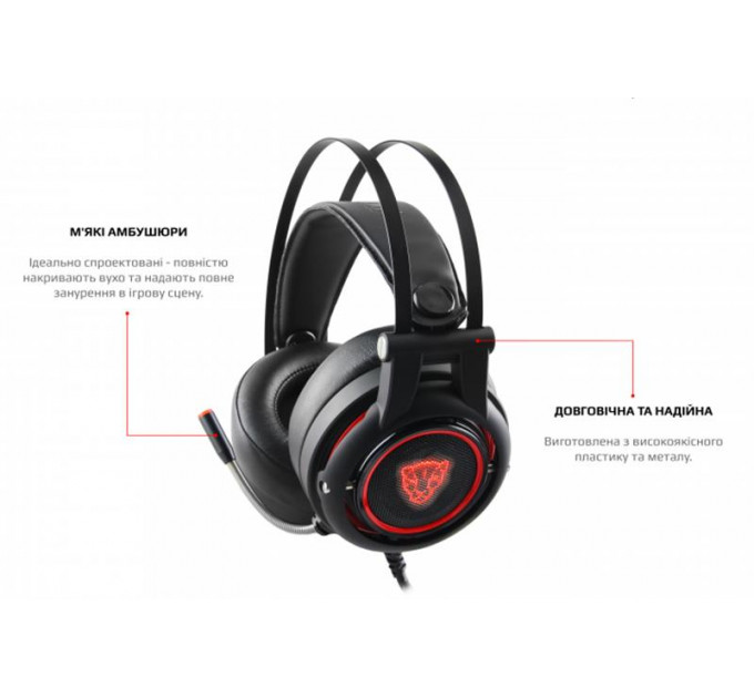 Гарнитура Motospeed H18 Black (mth18he)