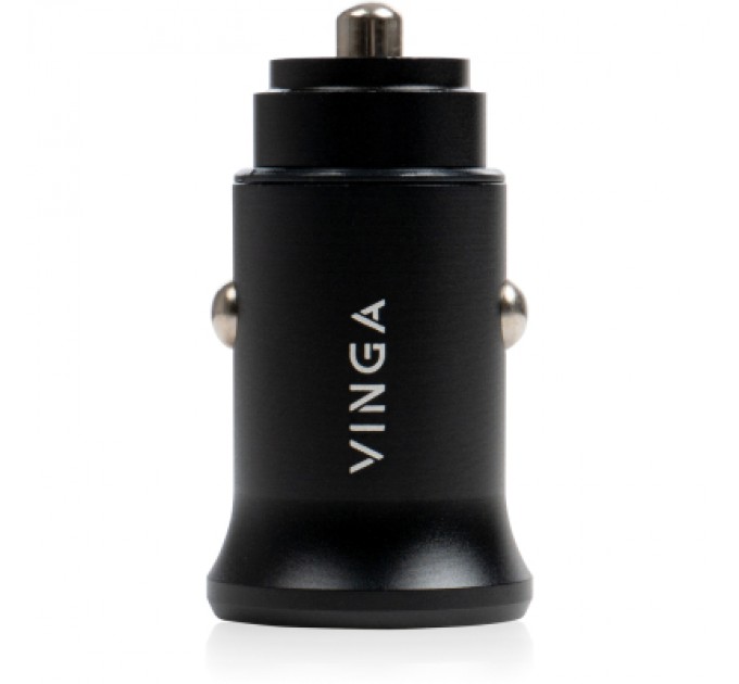 Vinga Зарядний пристрій Vinga 40W PD 2xUSB-C (20W+20W) Car Charger (VCPCCCC40)