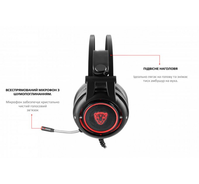 Гарнитура Motospeed H18 Black (mth18he)