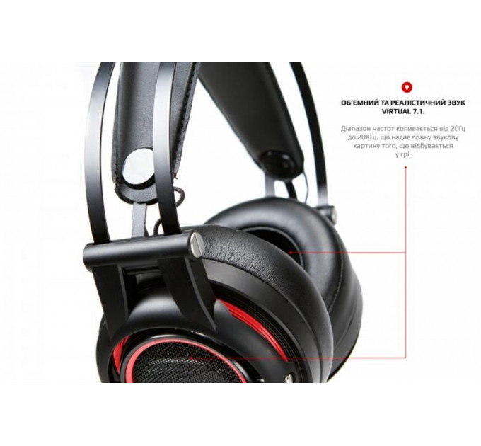 Гарнитура Motospeed H18 Black (mth18he)