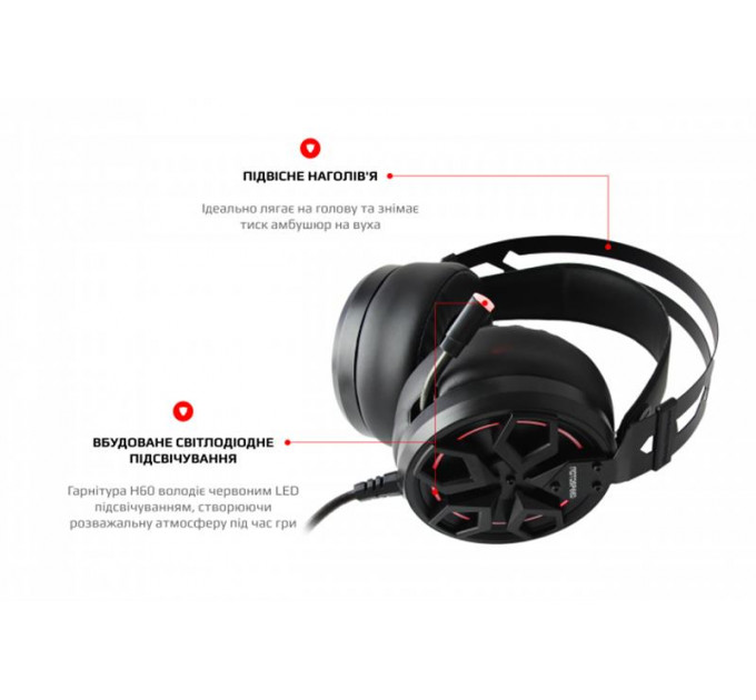 Гарнитура Motospeed H60 Black (mth60)