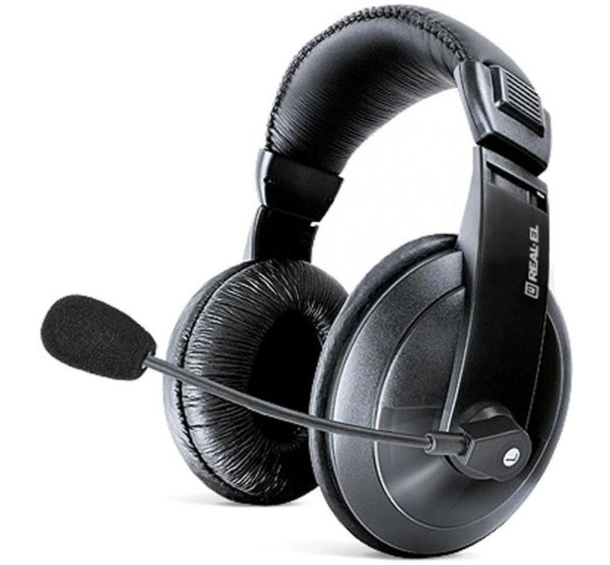 Гарнитура REAL-EL GD-750MV черная