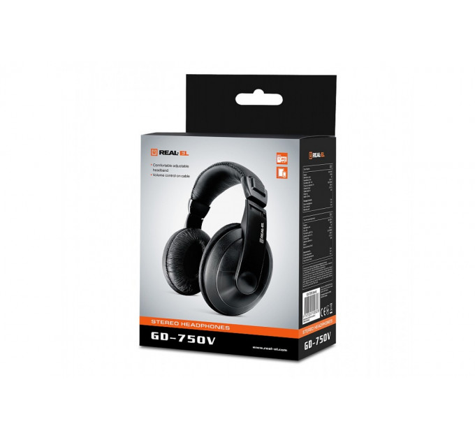 Гарнитура REAL-EL GD-750V Black