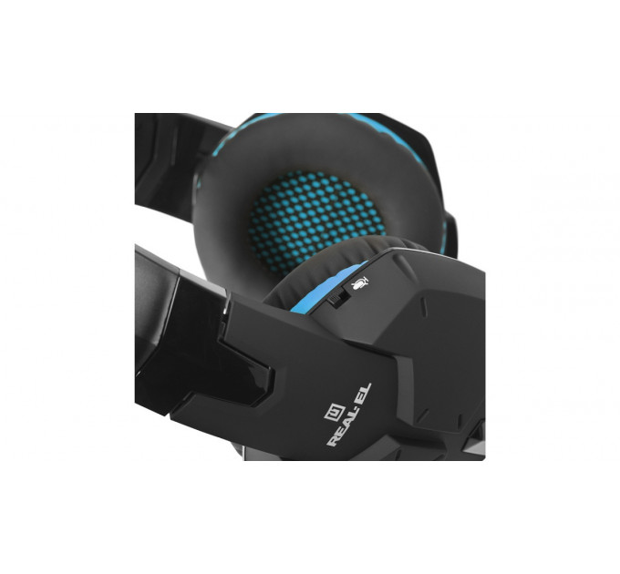 Гарнітура REAL-EL GDX-7500 Black/Blue
