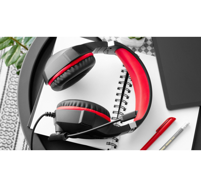 Гарнітура REAL-EL GDX-7575 Black/Red