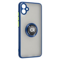 Чохол до мобільного телефона Armorstandart Frosted Matte Ring Samsung A04e (A042) Navy Blue (ARM68348)