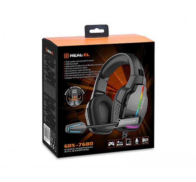 Гарнітура REAL-EL GDX-7680 Black