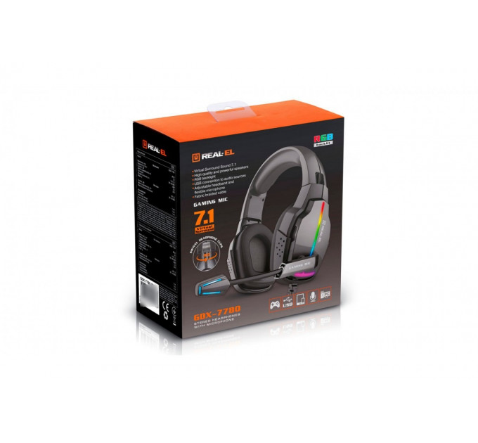 Гарнітура REAL-EL GDX-7780 Black