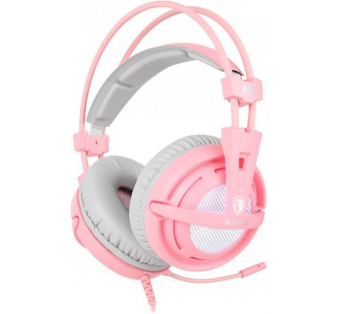 Гарнитура Sades A6 Pink (saa6pku)