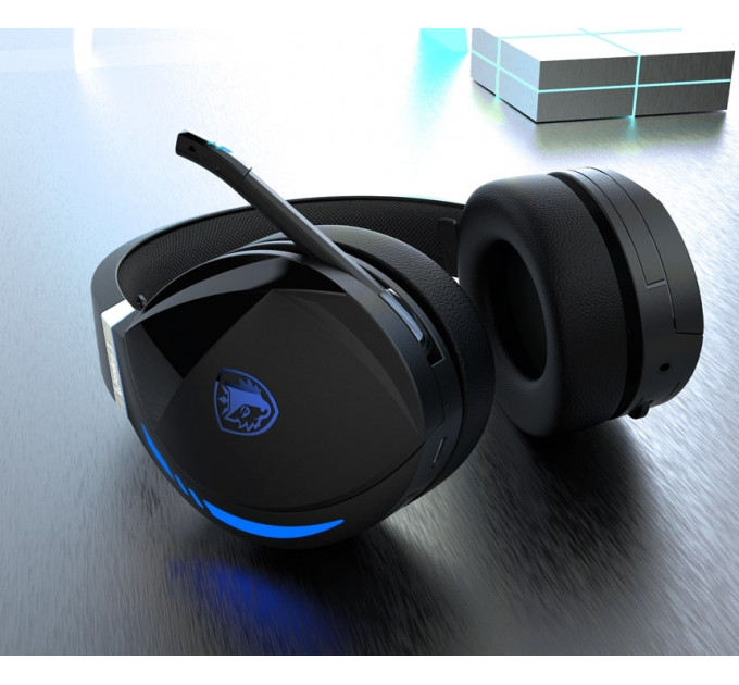 Гарнитура Sades SA-201 Warden I Black/Blue (sa201bkb)