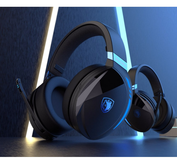 Гарнитура Sades SA-201 Warden I Black/Blue (sa201bkb)