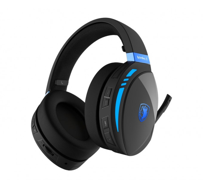Гарнитура Sades SA-201 Warden I Black/Blue (sa201bkb)