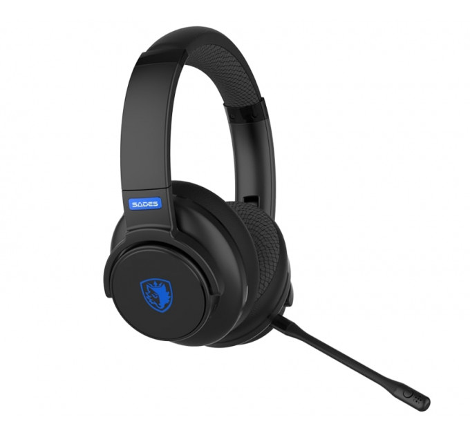 Гарнитура Sades SA-202 Runner Black/Blue (sa202bkb)