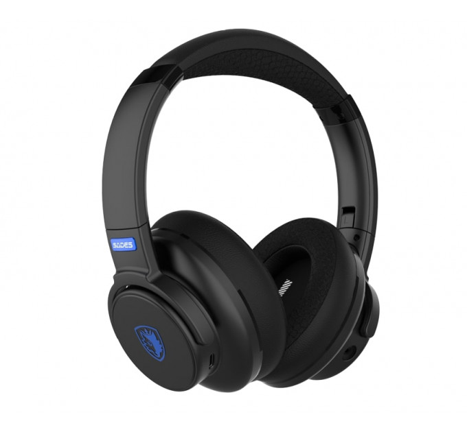 Гарнитура Sades SA-202 Runner Black/Blue (sa202bkb)