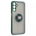 Armorstandart Чохол до мобільного телефона Armorstandart Frosted Matte Ring Samsung M14 5G (M146) Dark Green (ARM68363)
