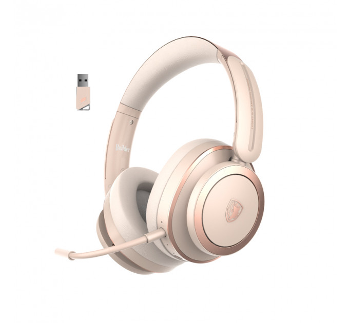 Гарнитура Sades SA-208 Builder Golden/Pink (sa208gp)