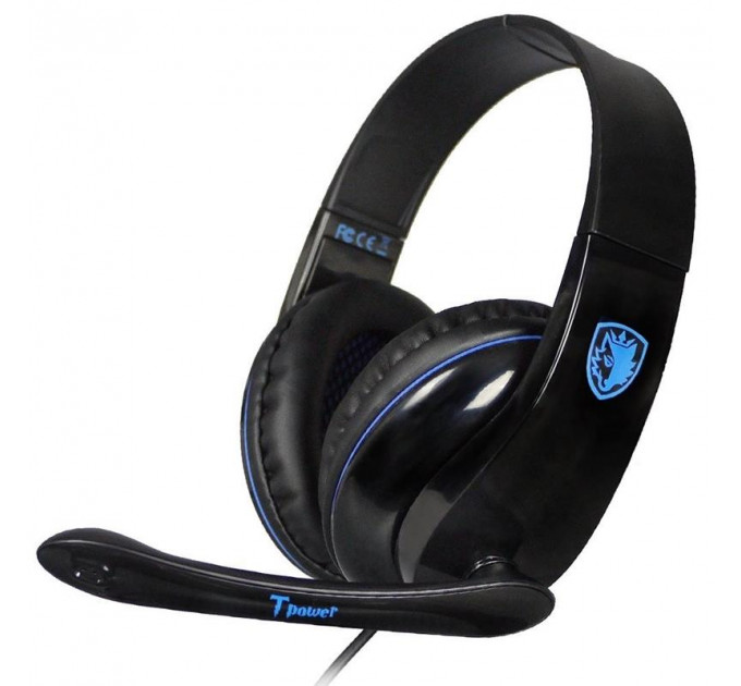 Гарнитура Sades SA-701 Black/Blue (sa701blj)