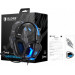 Гарнитура Sades SA-702 Element Black/Blue (sa702bl)