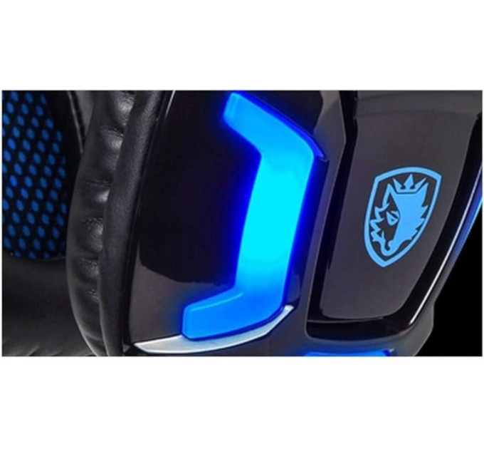 Гарнитура Sades SA-702 Element Black/Blue (sa702bl)