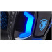 Гарнитура Sades SA-702 Element Black/Blue (sa702bl)