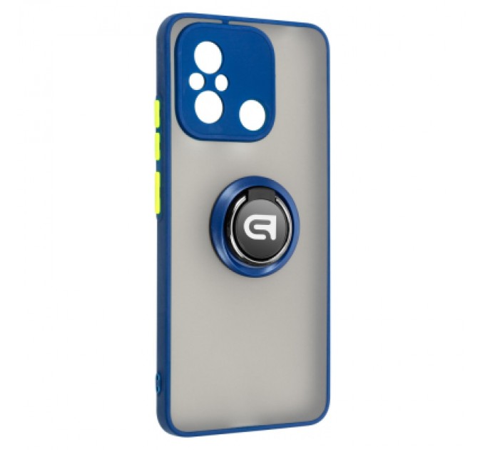 Armorstandart Чохол до мобільного телефона Armorstandart Frosted Matte Ring Xiaomi Redmi 12C Navy Blue (ARM68372)