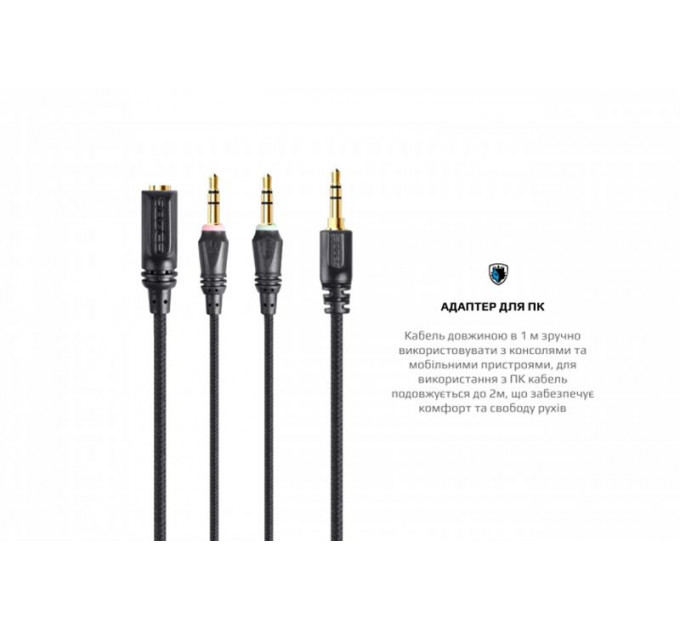 Гарнитура Sades SA-721 Spirits Black (sa721bkj)