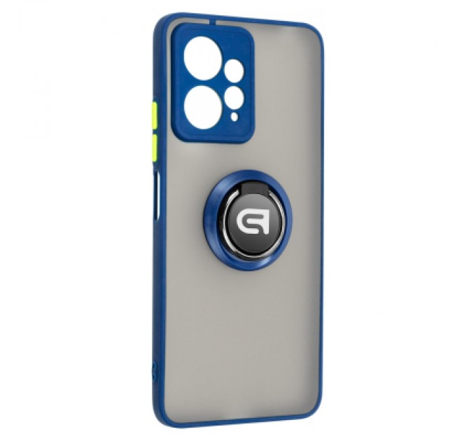 Чохол до мобільного телефона Armorstandart Frosted Matte Ring Xiaomi Redmi Note 12 4G Navy Blue (ARM68380)