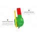 Гарнитура Sades SA-721 Spirits Rasta (sa721rsj)