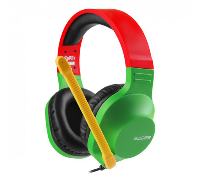 Гарнитура Sades SA-721 Spirits Rasta (sa721rsj)