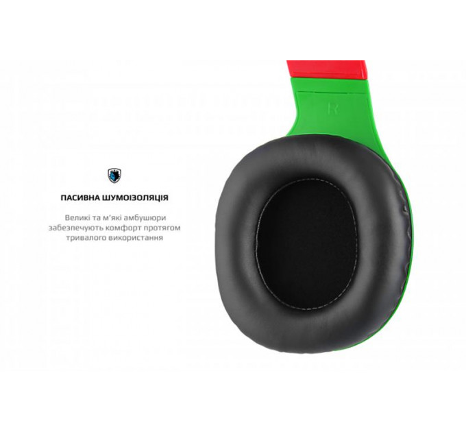 Гарнитура Sades SA-721 Spirits Rasta (sa721rsj)
