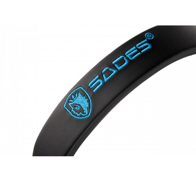 Гарнитура Sades SA-722 Dpower Black/Blue (sa722blj)